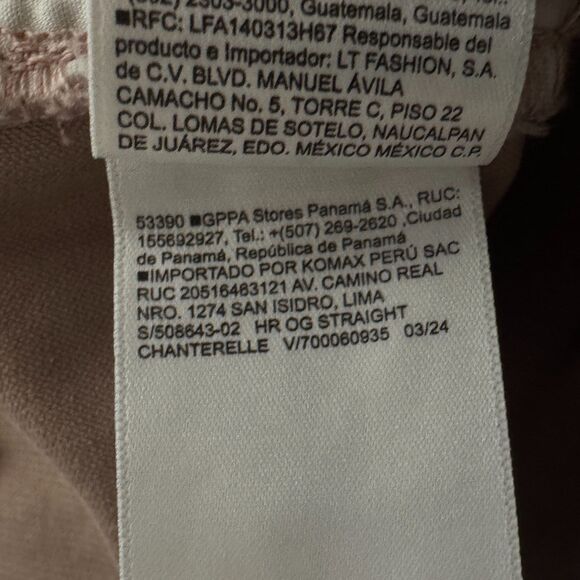 Old Navy  High-Waisted OG Straight Corduroy Ankle Pants Women's Size 6 - Picture 4 of 7